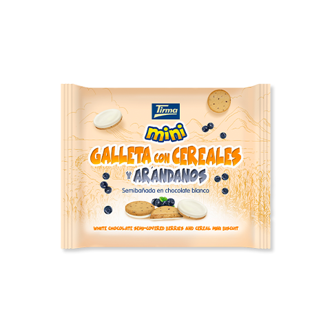 Image of Mini Galleta con Cereales y Arándanos