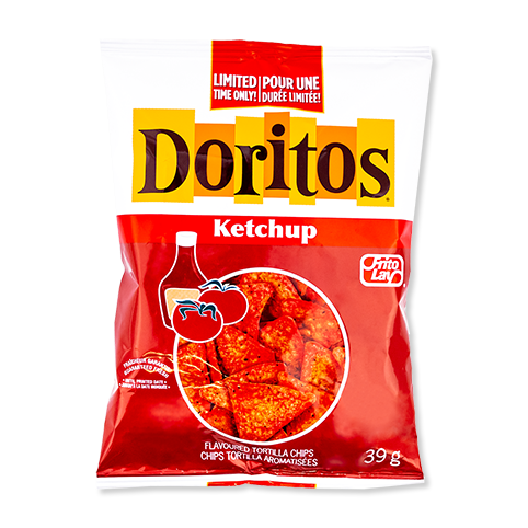 Image of Doritos Ketchup Chips