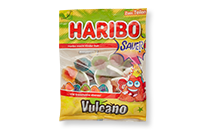Bag of Haribo Vulcano Sauer sour gummies