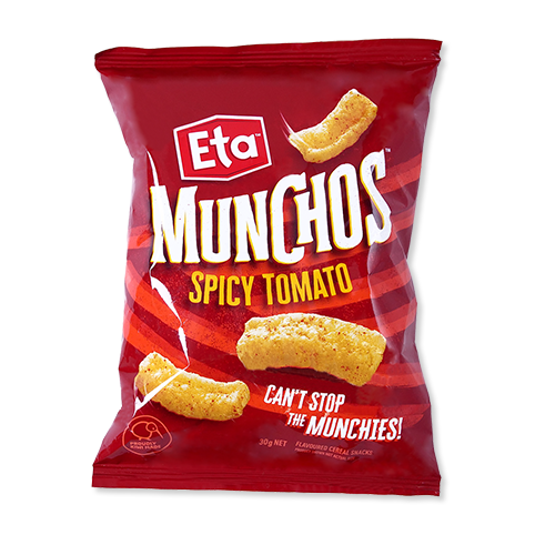 Bag of Munchos Spicy Potato snacks