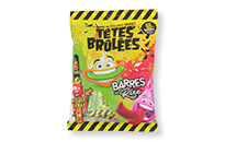 Package of Têtes Brûlées Sour Bars