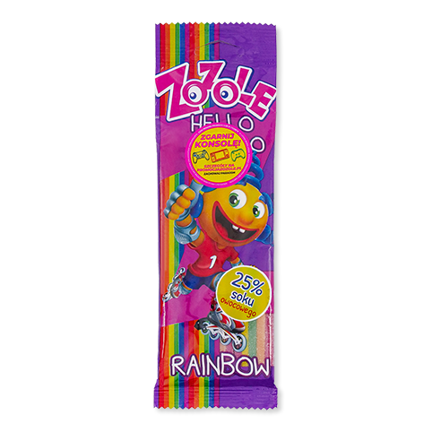 Packet of Zozole gummy snacks