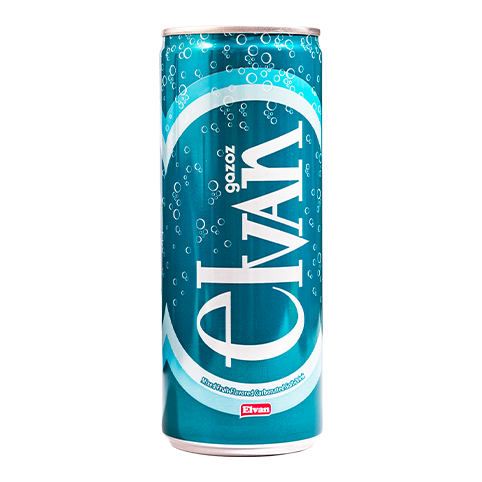 can of Elvan Berry Soda