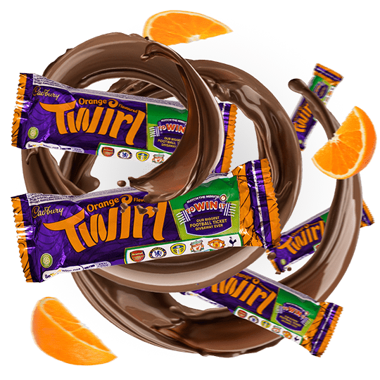 Image of Twirl Orange - 5 Pack