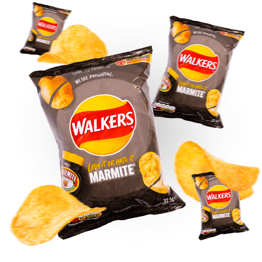 Image of Walkers Marmite - 4 Pack