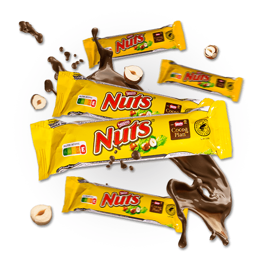 Image of Nestle Nuts Bar - 5 Pack