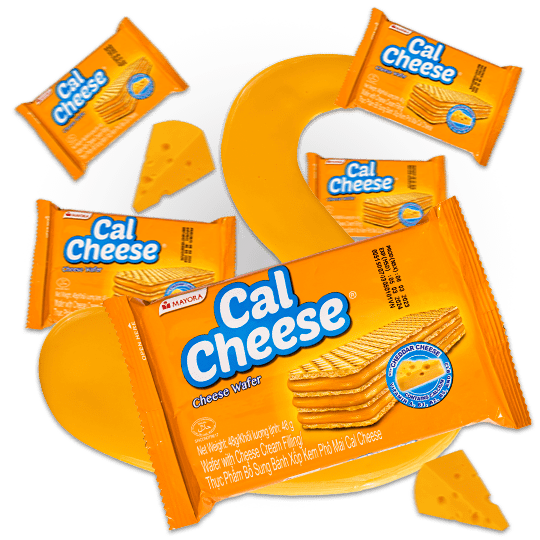 Image of Cal Cheese Wafers - 5 Pack