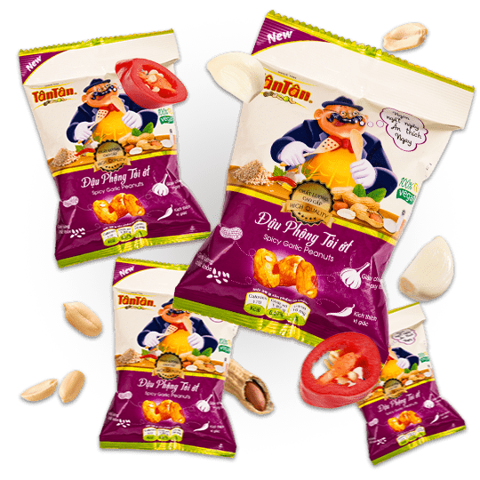 Image of Tan Tan Peanuts - 4 Pack