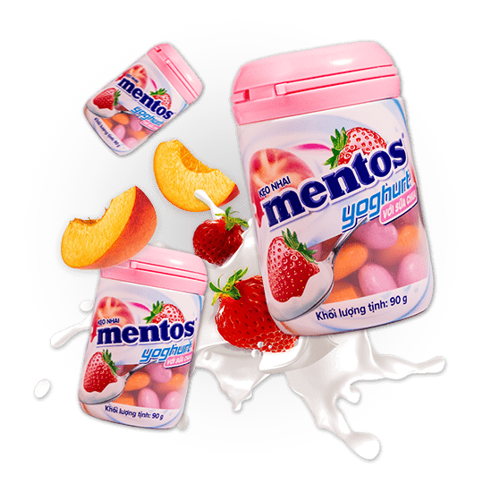 Image of Mentos Yogurt - 3 Pack