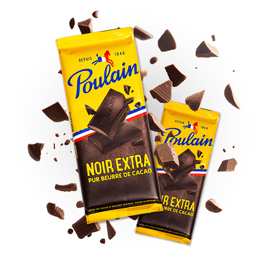 Image of Poulain Noir Extra Chocolate Bar - 2 Pack