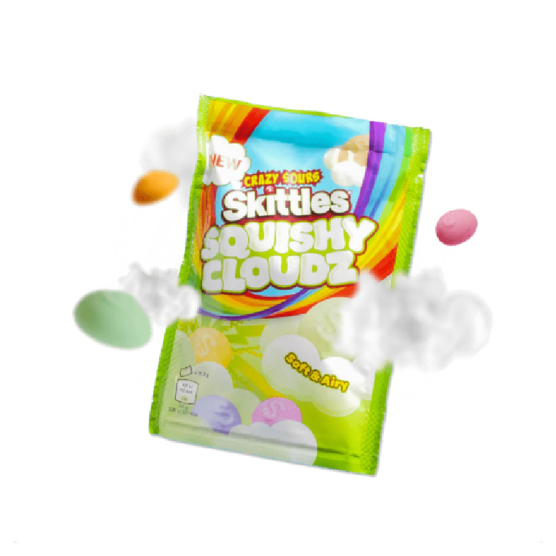 Skittles Sour Squishy Cloudz - 5 Pack