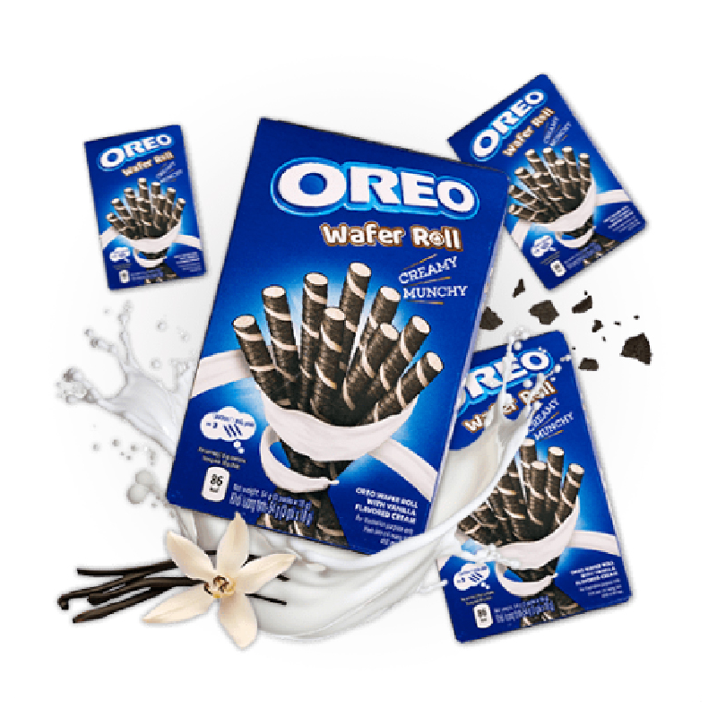 Oreo Wafer Roll - 4 Pack