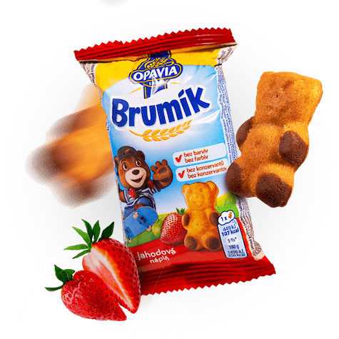 Image of Brumik Strawberry 4 - Pack