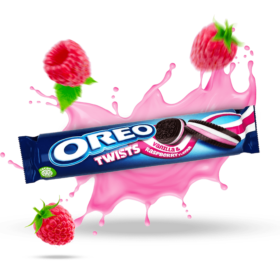 Image of Oreo Twist Vanilla & Raspberry