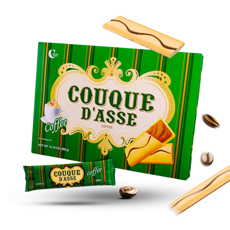 Image of Couque D’asse Coffee 34-Pack