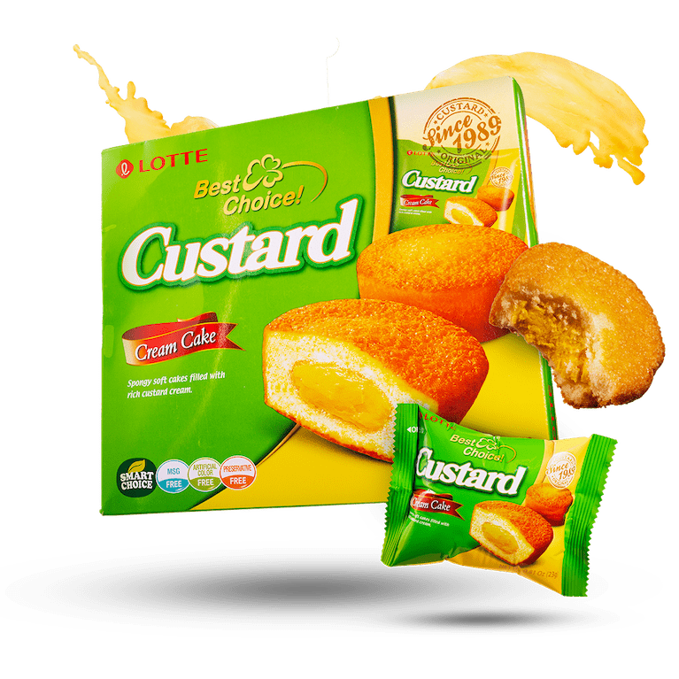 Image of Custard Cream Cake 12-Pack