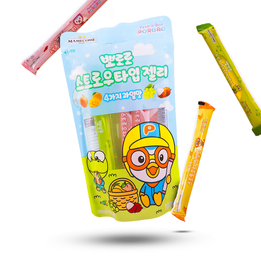 Image of Pororo Straw Time Jelly 10-Pack