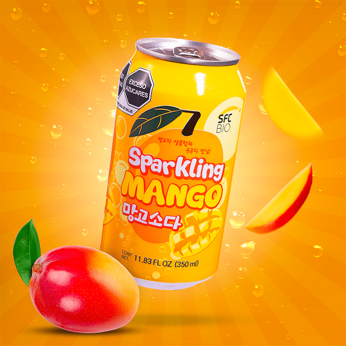 Sparkling Mango Soda image