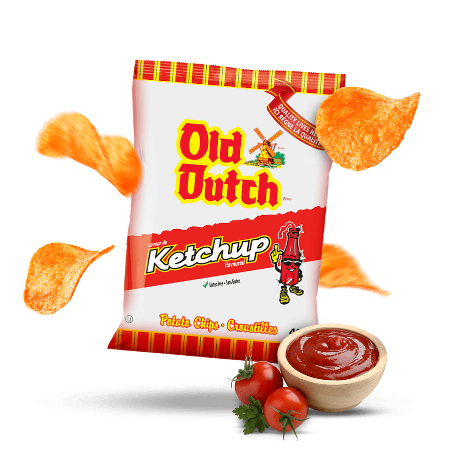 Image of Old Dutch Ketchup Chips 5-Pack