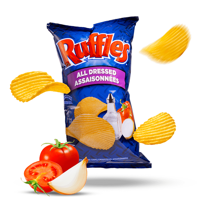 Image of Ruffles All Dressed 3-Pack