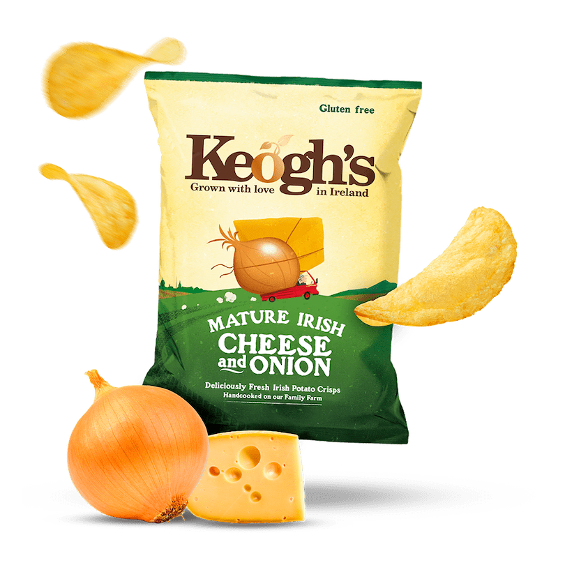 Image of Mature Irish Cheese and Onion Crisps