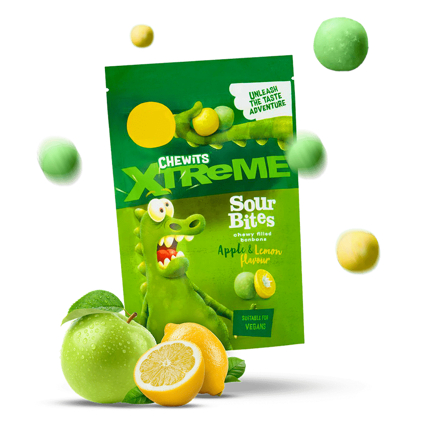 Image of Xtreme Sour Bites Apple & Lemon Flavour