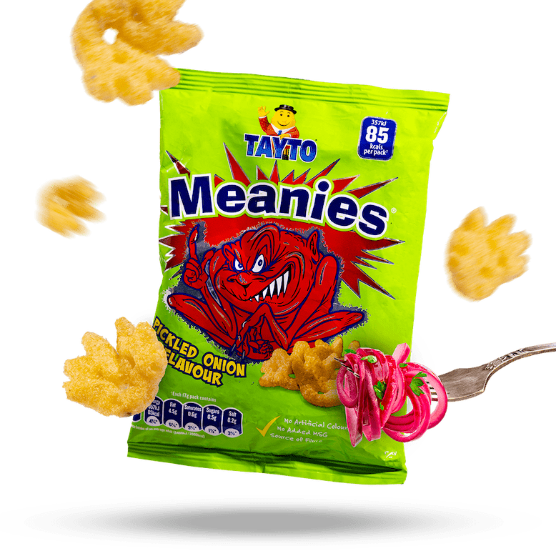 Image of Meanies Pickled Onion Puffs 3-Pack