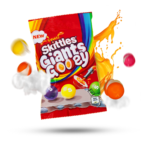 Image of Skittles Giants Gooey 3-Pack