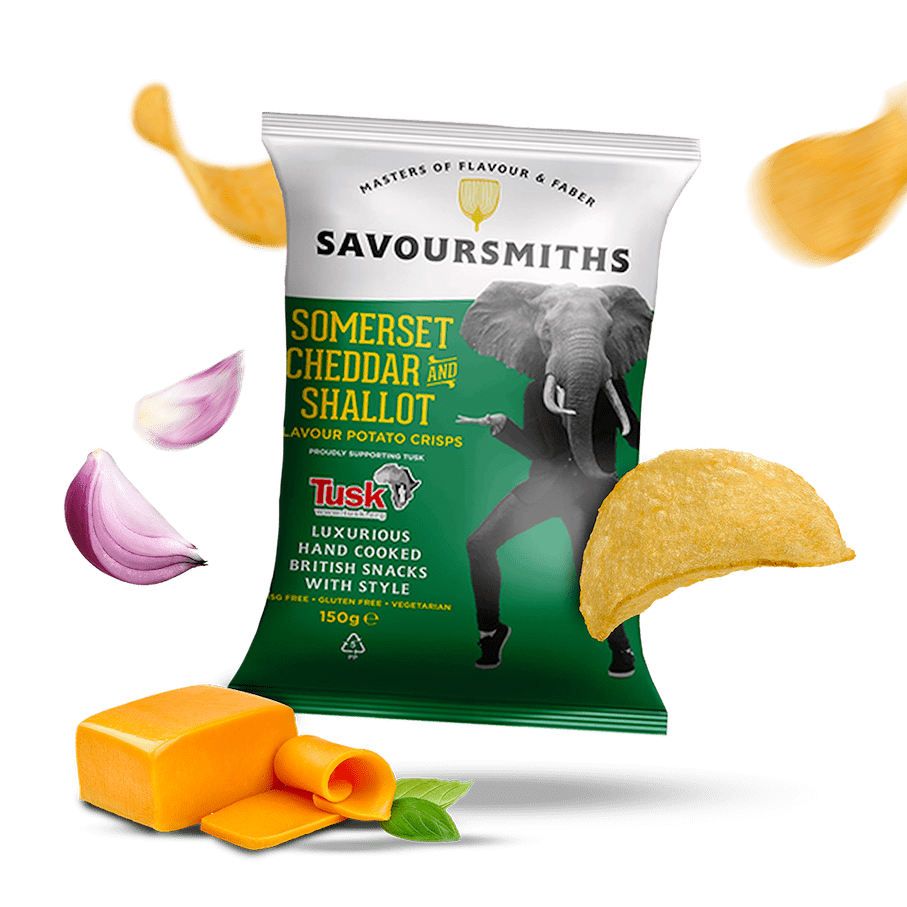 Image of Savoursmith's Cheddar & Shallot 2-Pack