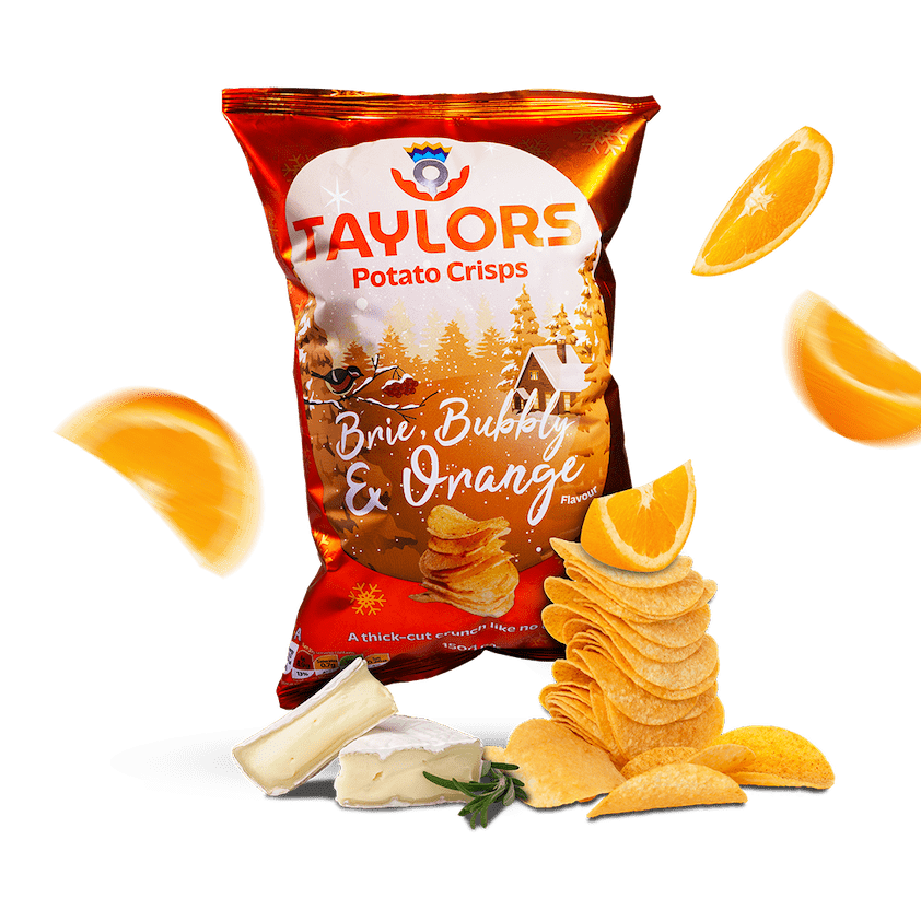 Image of Brie, Bubbly & Orange Crisps 2-Pack