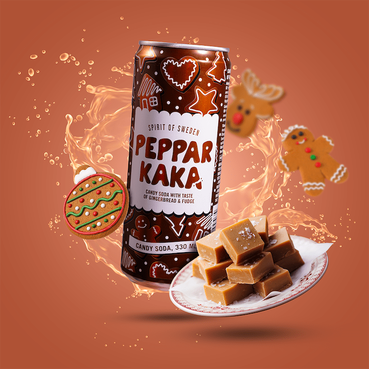 Gingerbread and Fudge Candy Soda image