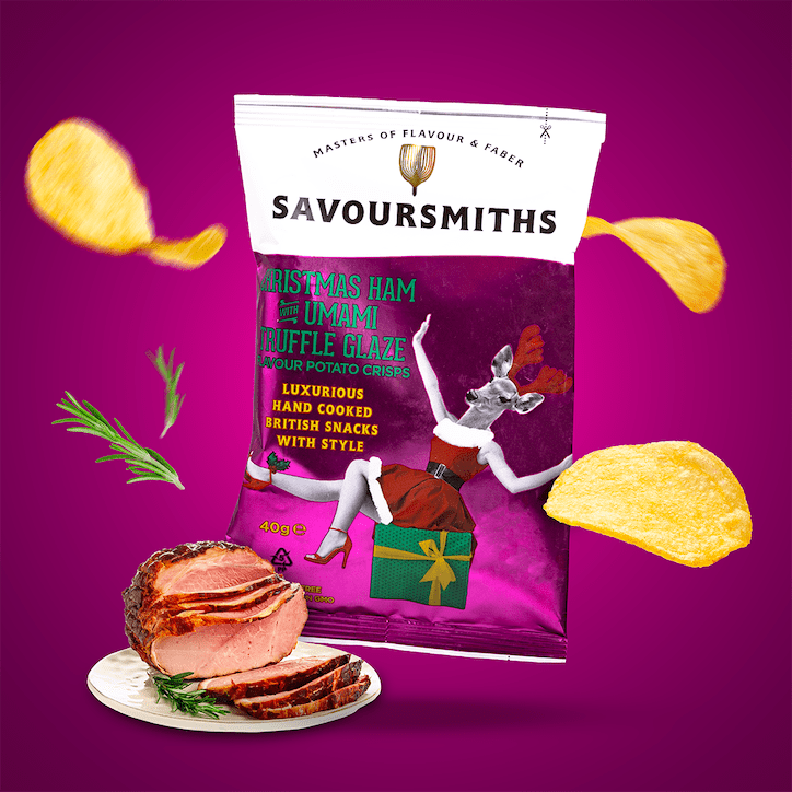 Christmas Ham Crisps 3-Pack