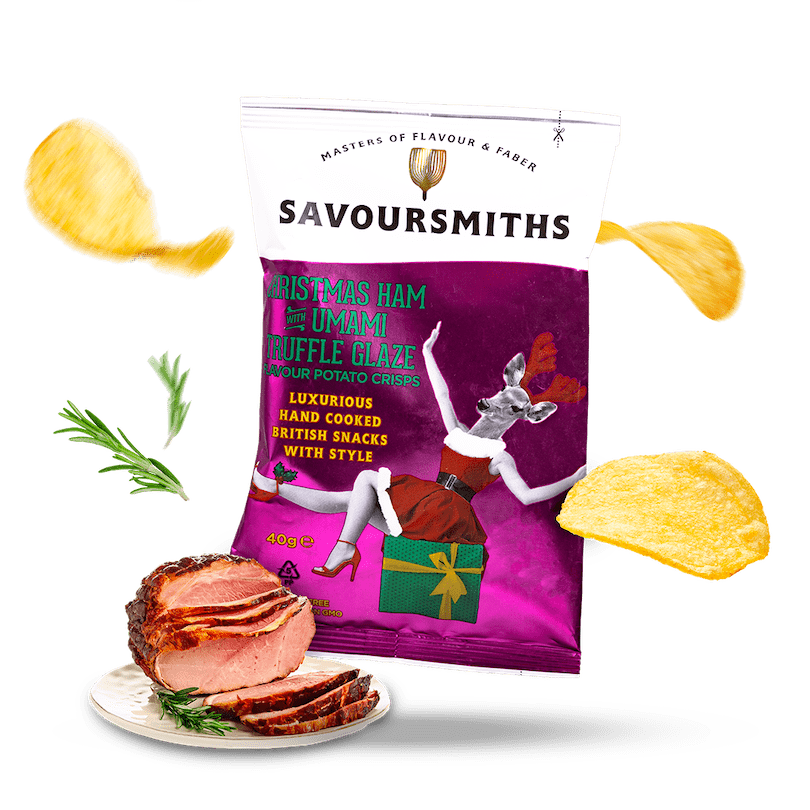 Image of Christmas Ham Crisps 3-Pack