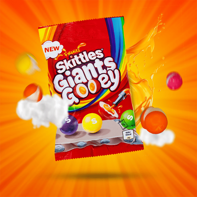 Skittles Giants Gooey