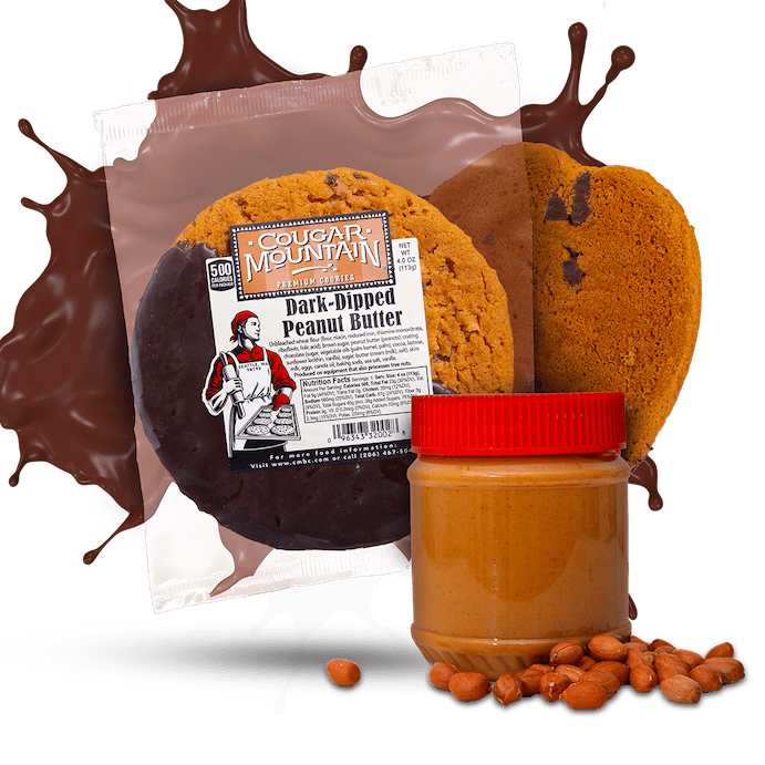 Image of Peanut Butter Chocolate Cookies 2-Pack