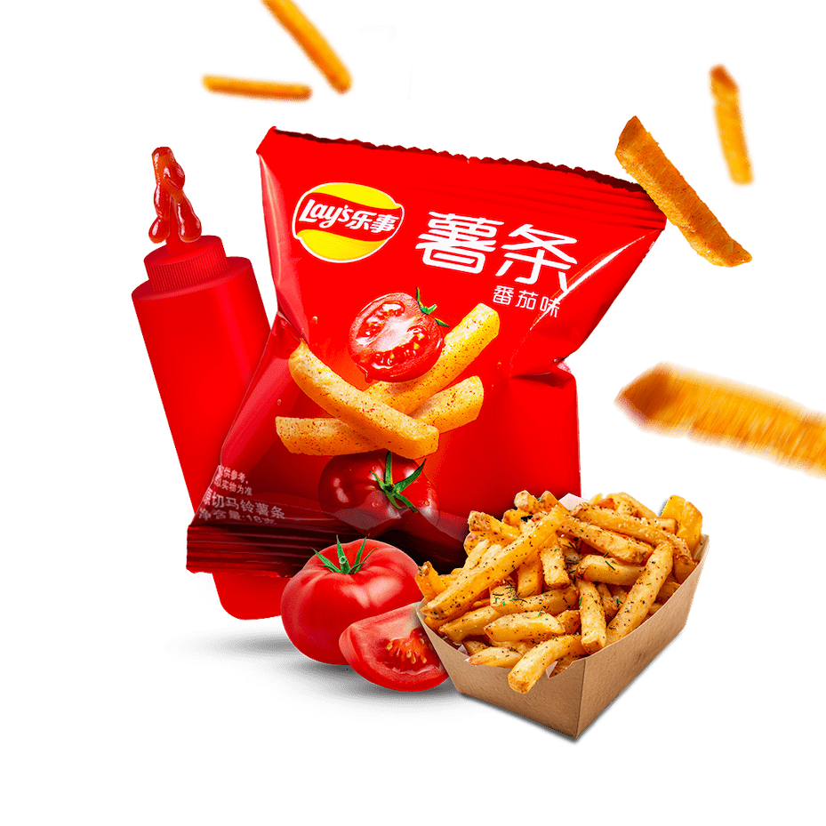 Image of Lays Tomato Fries 5-Pack