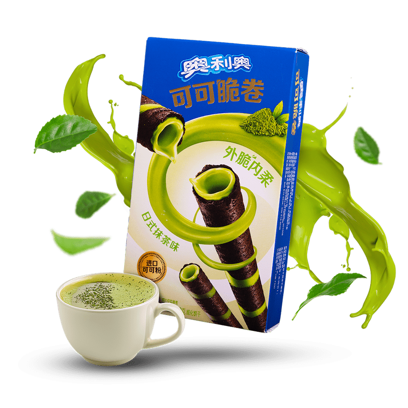 Image of Oreo Crispy Roll Matcha 3-Pack