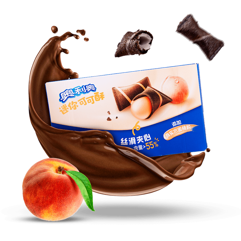 Image of Oreo Crunchy Cocoa Peach 2-Pack