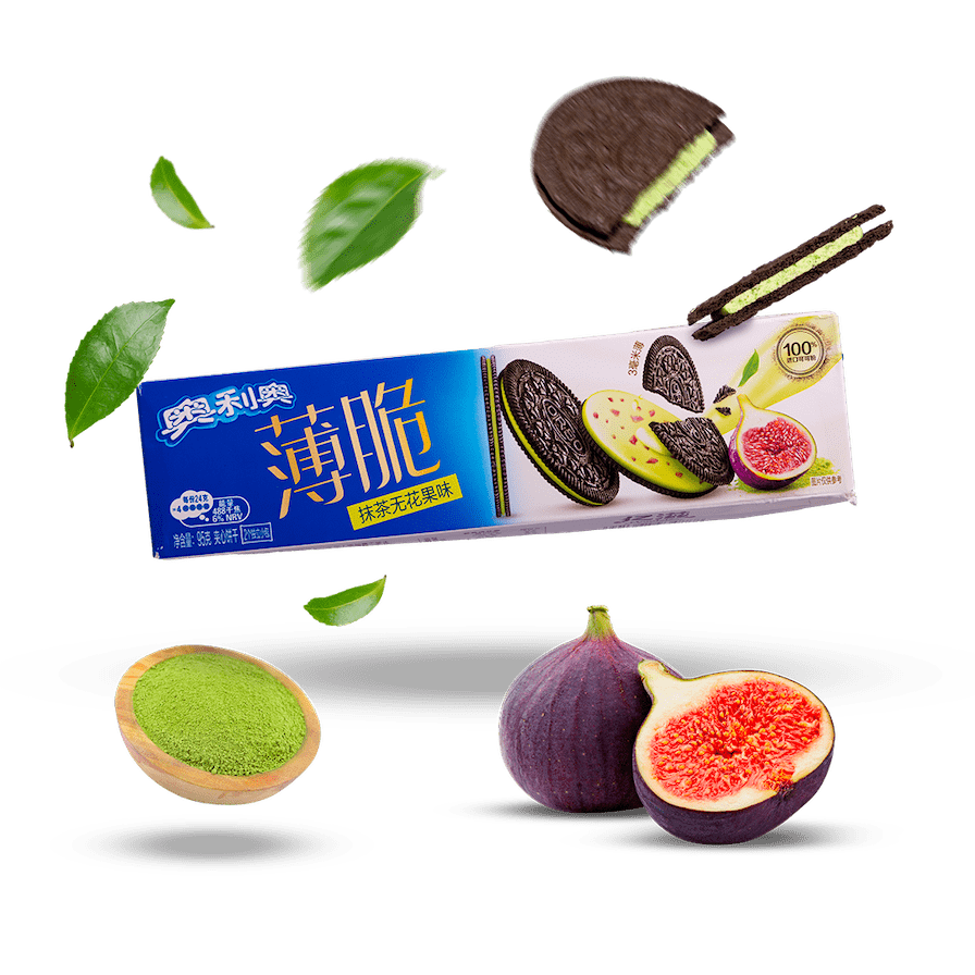 Image of Oreo Crispy Thin Matcha & Fig 2-Pack