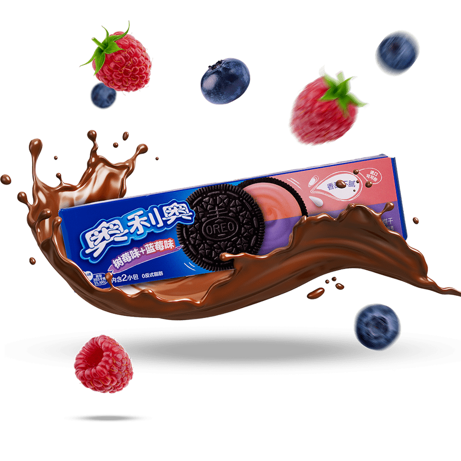 Image of Oreo Blueberry Raspberry