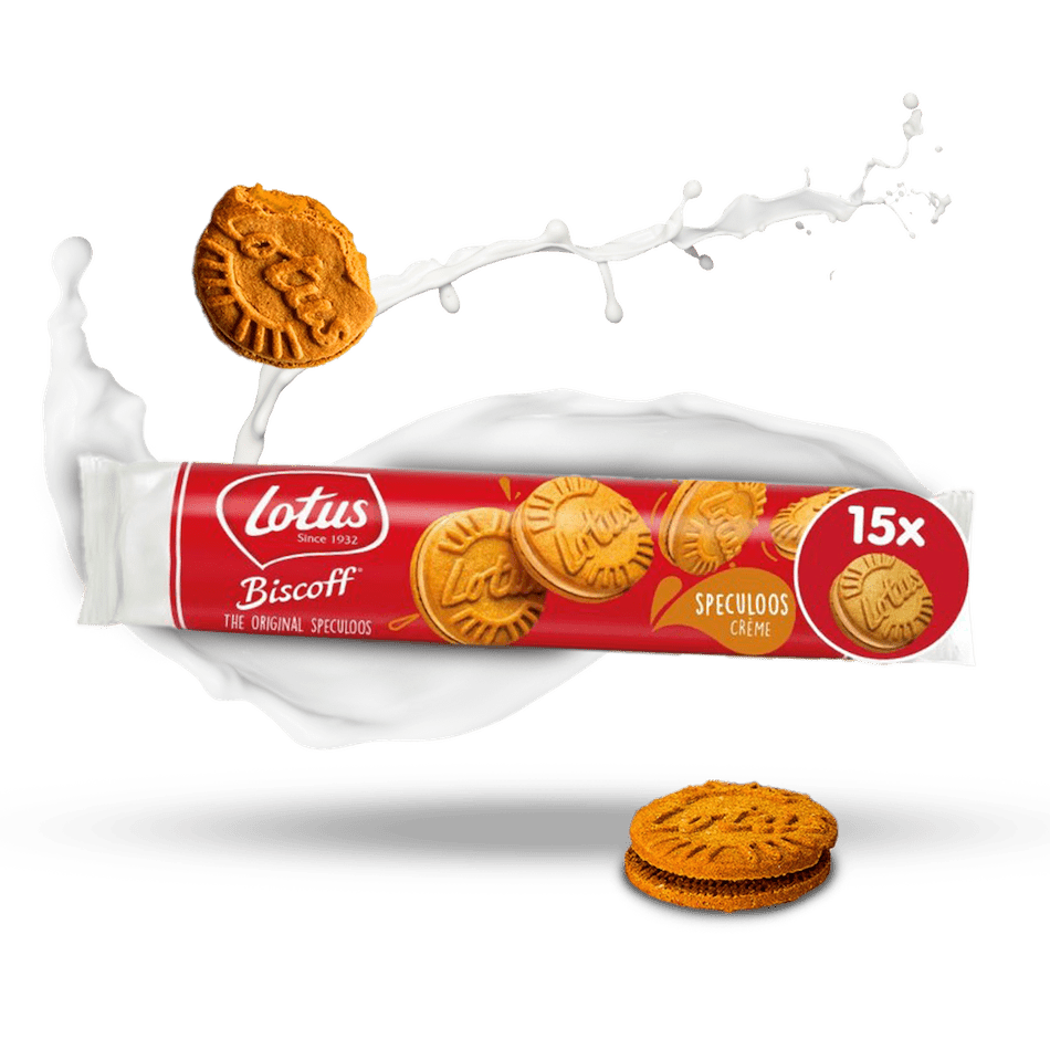 Image of Lotus Biscoff Cream Cookies 2-Pack