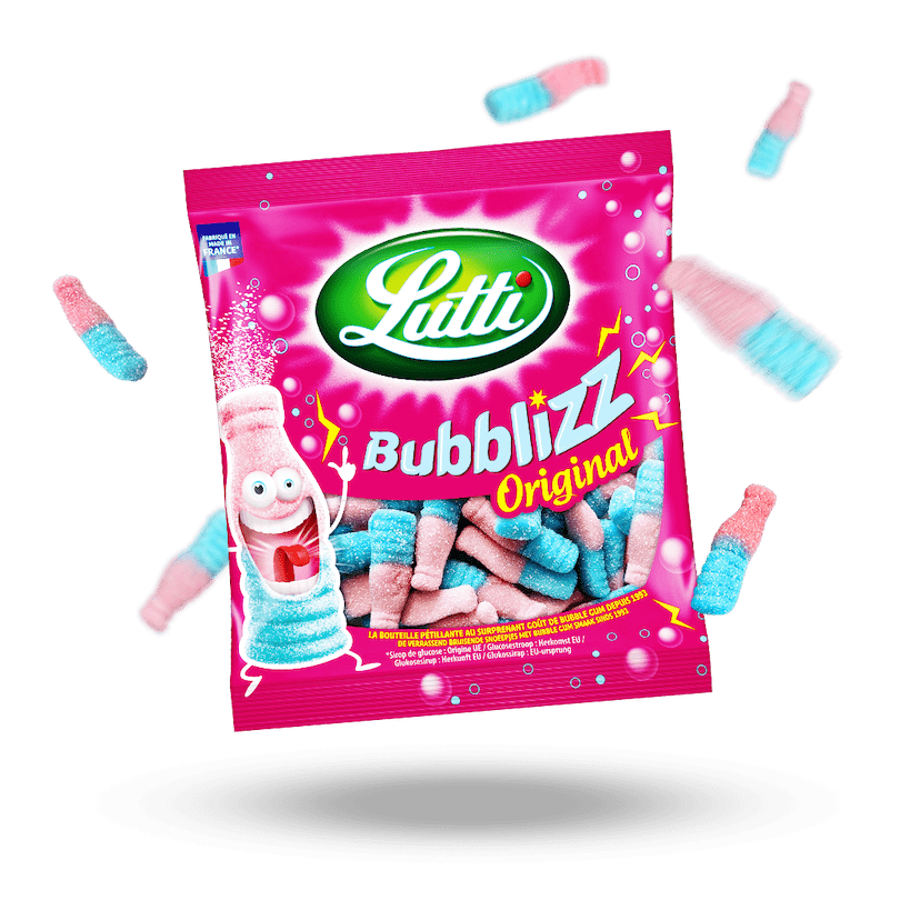 Image of Fizzy Bubble Gum Candy 3-Pack