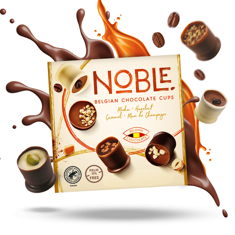 Image of Noble Gourmet Chocolate Cups 2-Pack