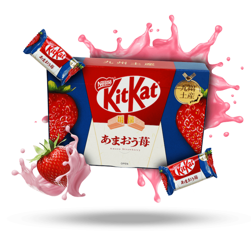 Image of Amaou Strawberry KitKat Pack