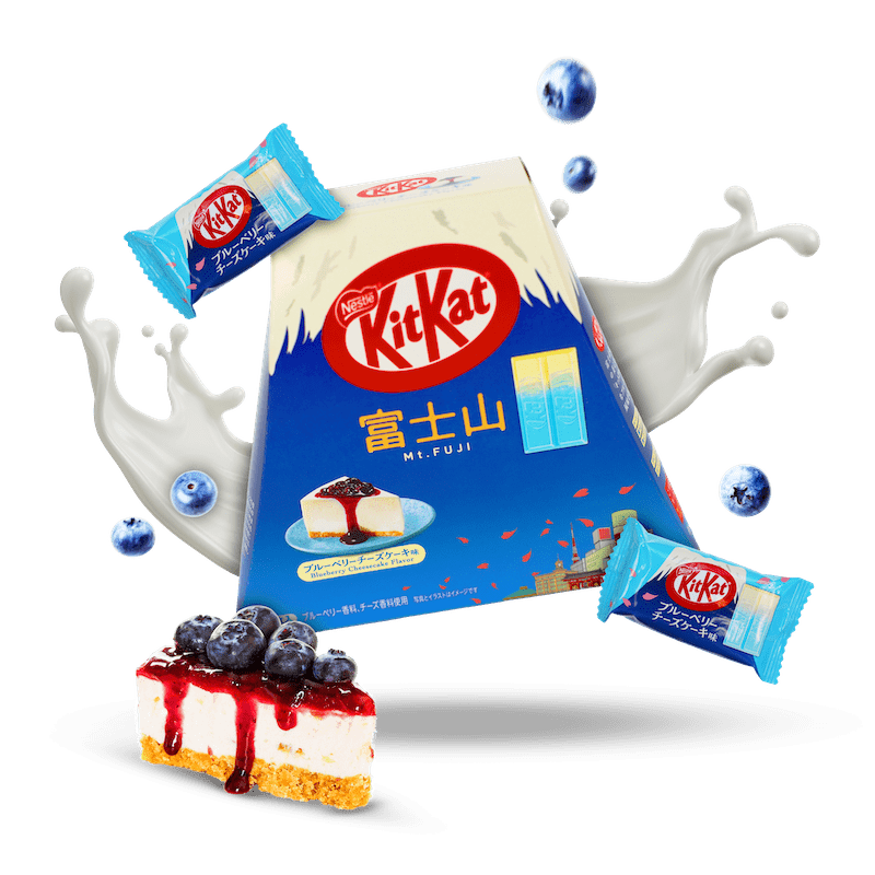 Image of Mount Fuji Blueberry cheesecake Pack
