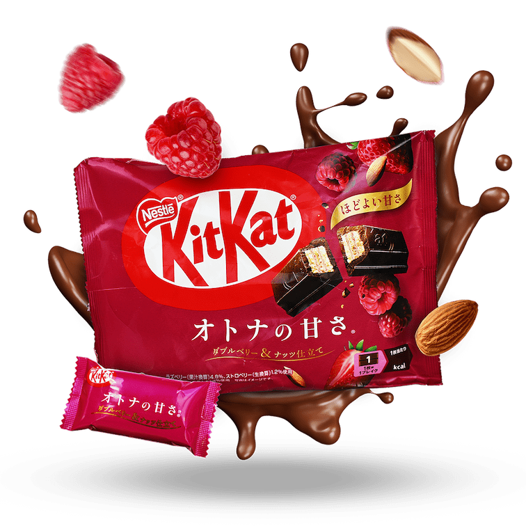 Image of Kit Kat Adult Sweetness Double Berry & Nuts Pack