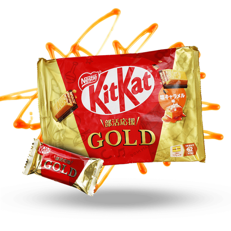 Image of Kit Kat Gold Salted Caramel Pack