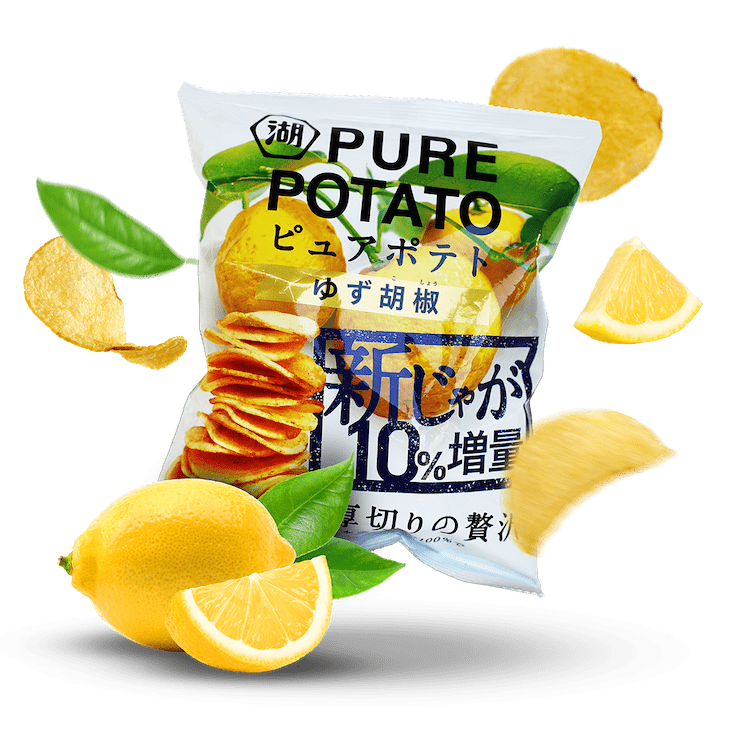 Image of Pure Potato Yuzu Lemon 3-Pack