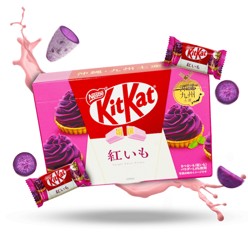 Image of Purple sweet potato kit kat Pack