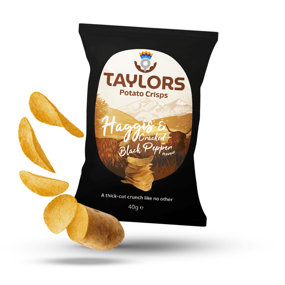 Image of Haggis & Black Pepper Chips 5-Pack